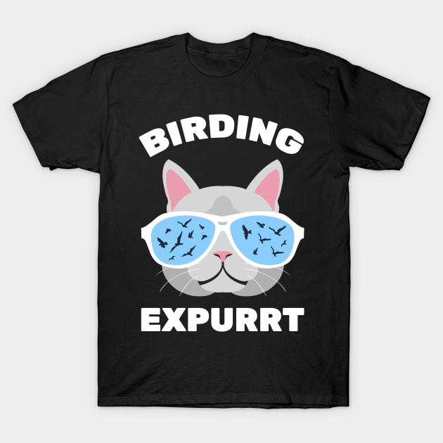 Funny Birding Expert T-Shirt by sqwear